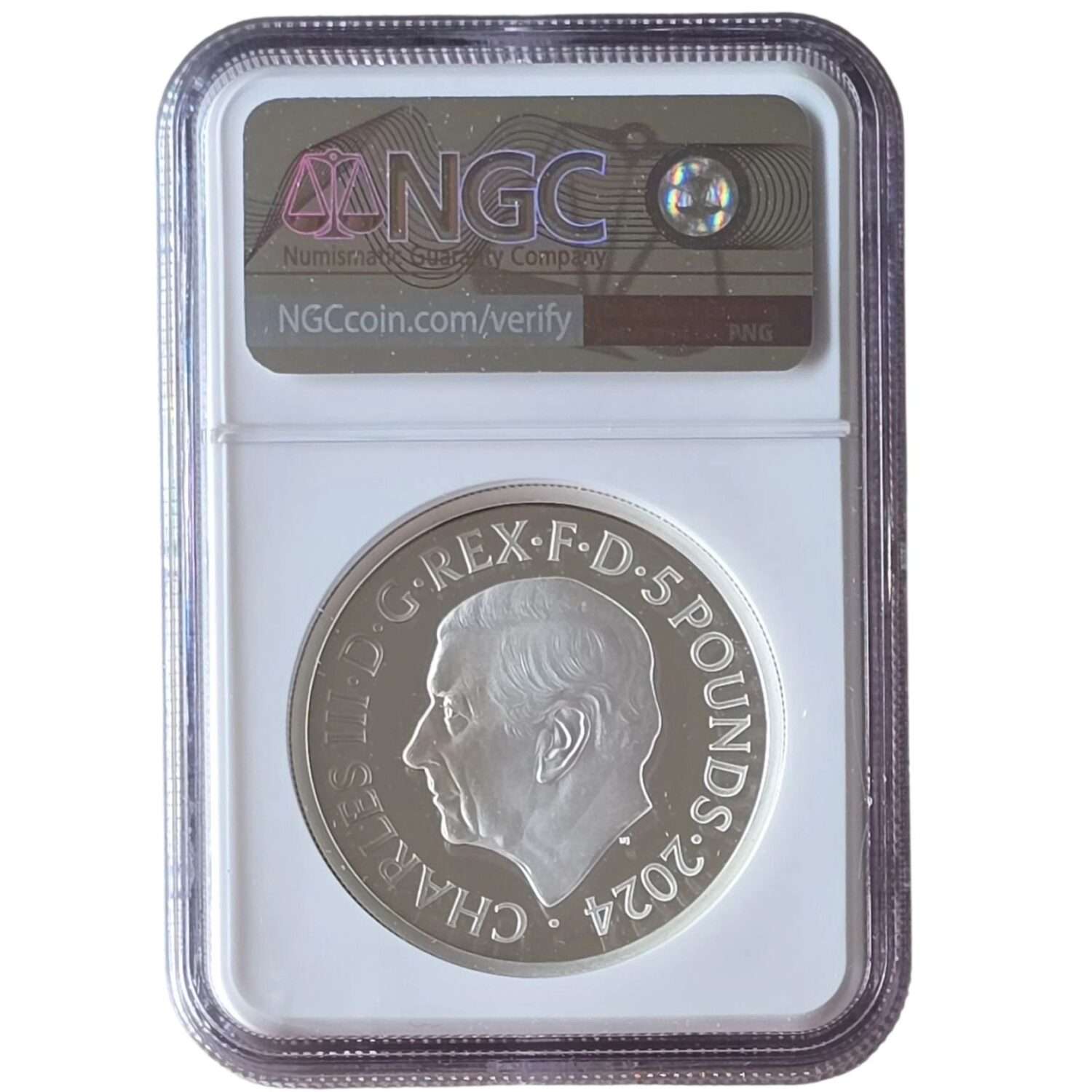 2024 UK The Waterloo Medal – Allied Leaders 2 Oz Silver Proof PF69 NGC Graded