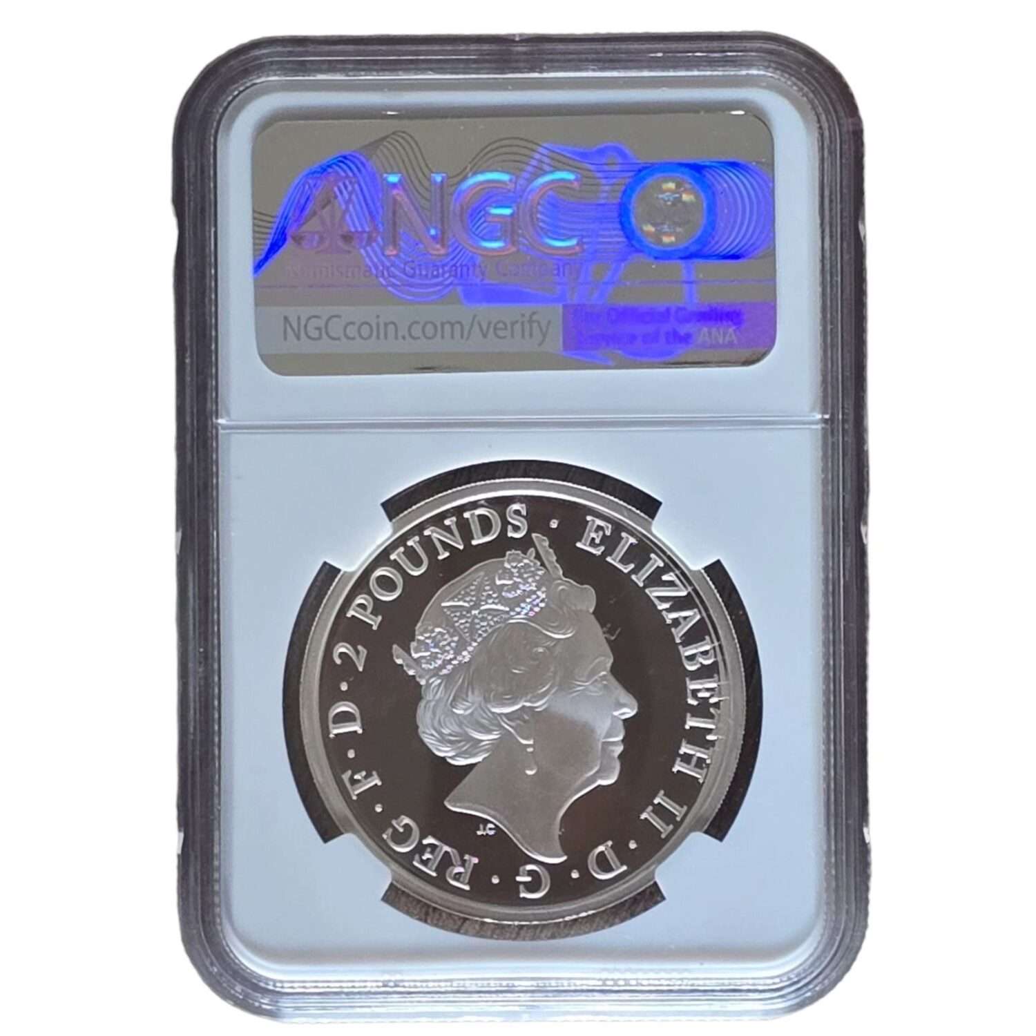 2021 Queen's Beasts Completer 1 Oz Silver Proof PF70 Ultra Cameo