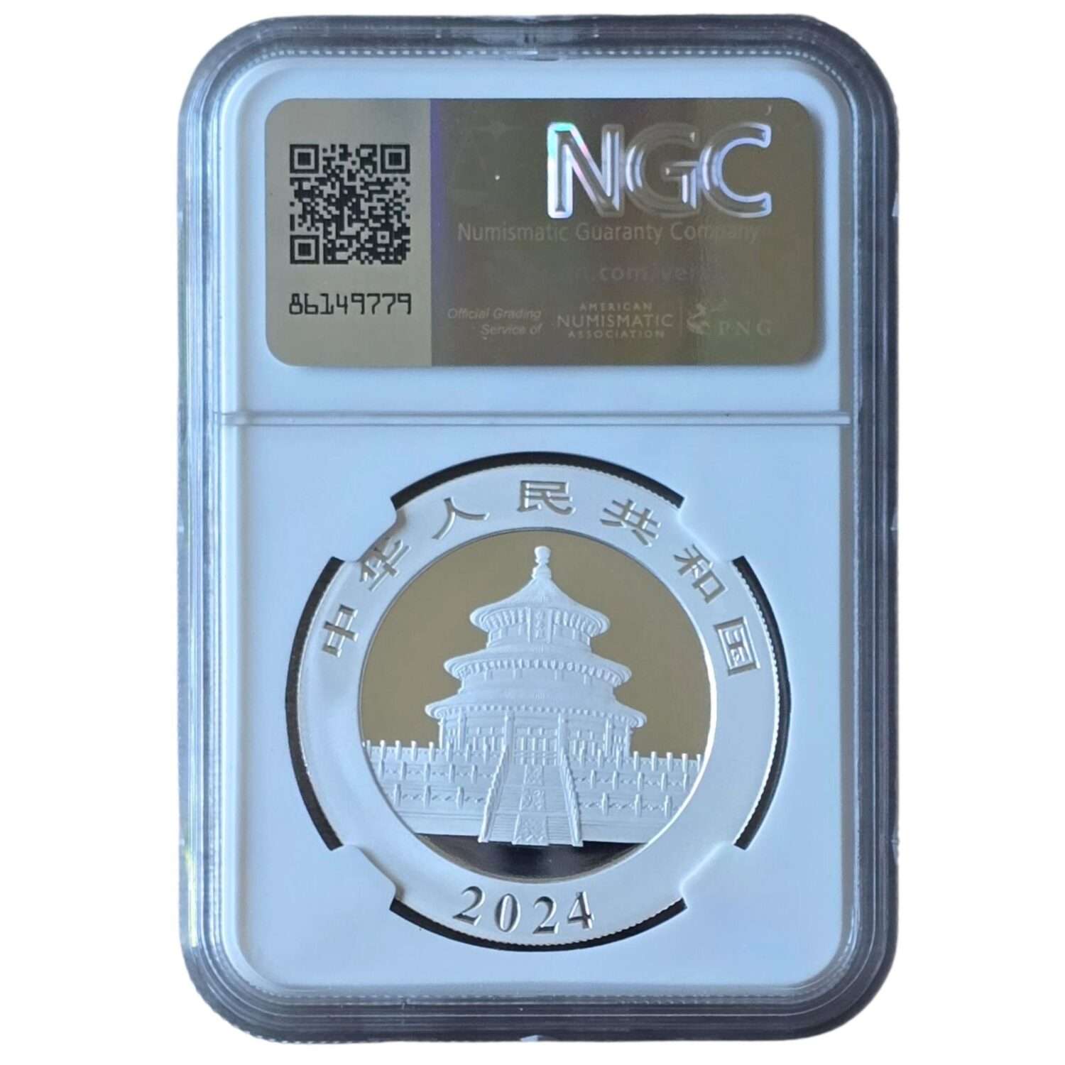 2024 China - Panda 10 Yuan 30g Silver 1st Release MS70 NGC Graded