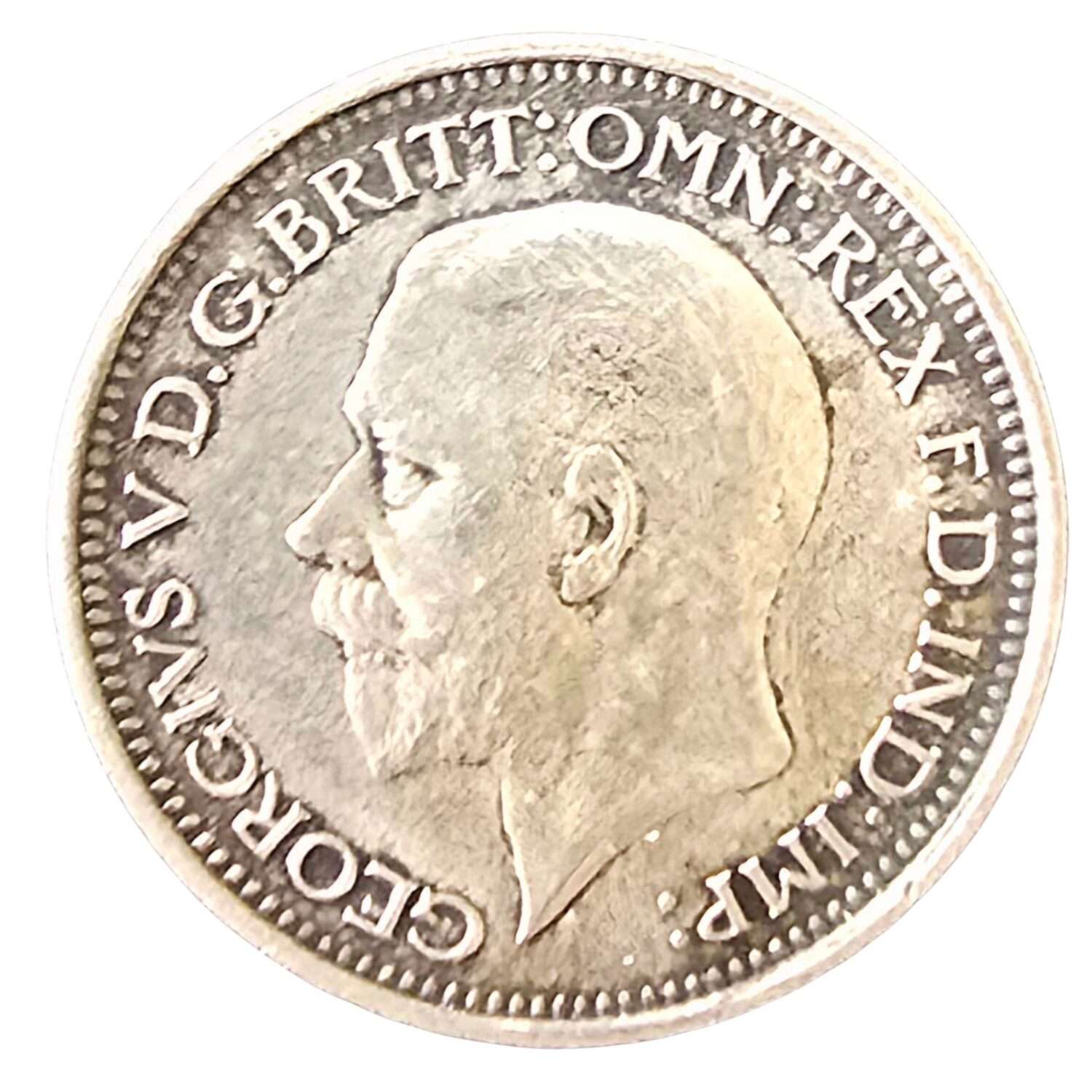 1930 Maundy Fourpence (4p) Silver Coin - King George V