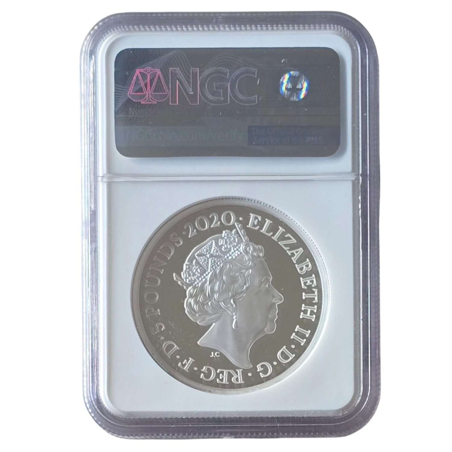 2020 James Bond 02 'Pay Attention' 2 Oz Silver Proof PF70 Ultra Cameo