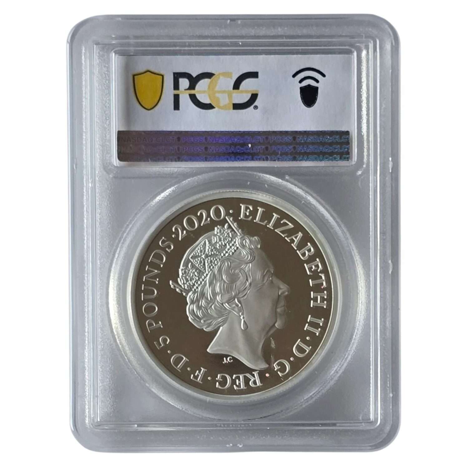 2020 James Bond 02 'Pay Attention' 2 Oz Silver Proof PR70DCAM