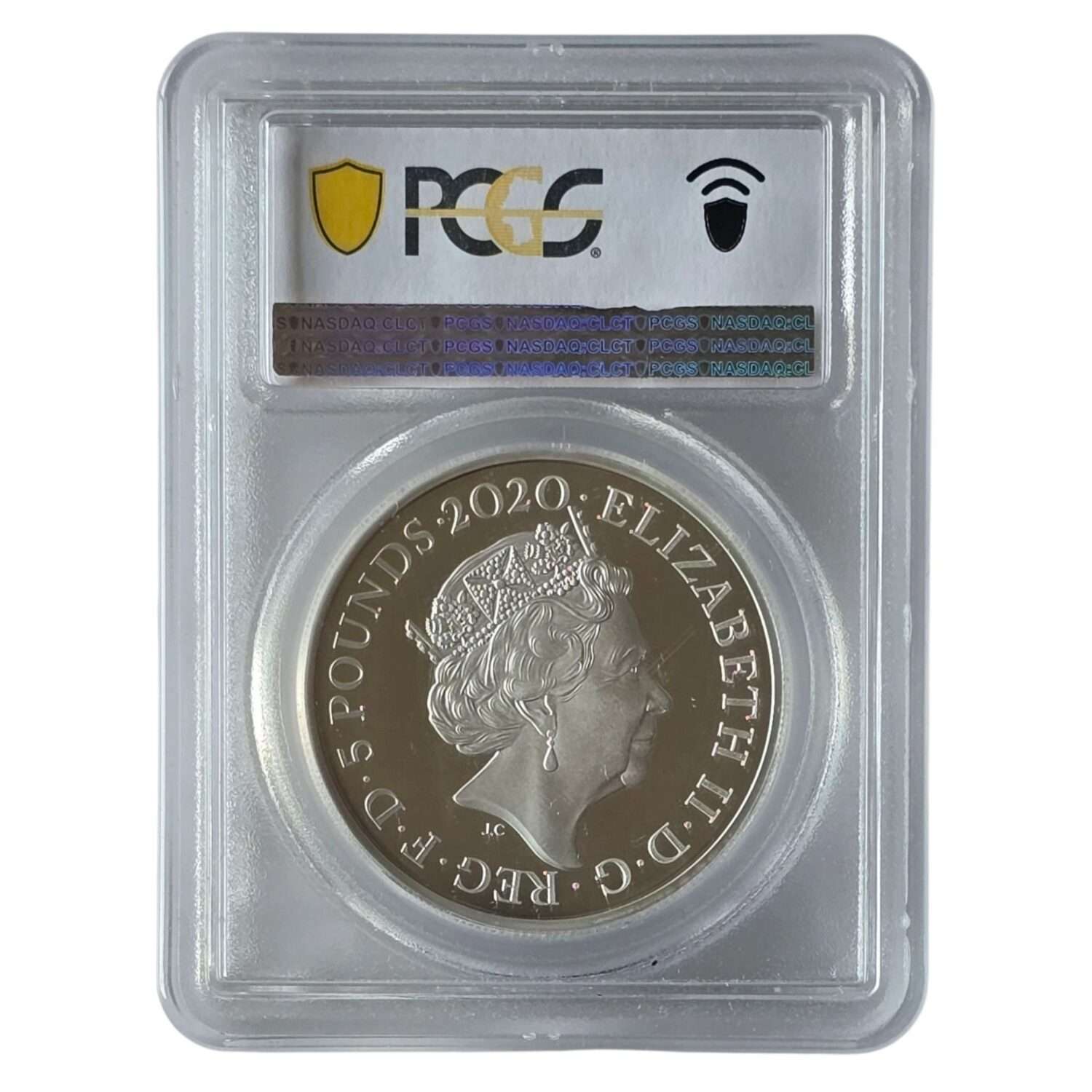 2020 James Bond 03 'Shaken Not Stirred' 2 Oz Silver Proof PR70DCAM