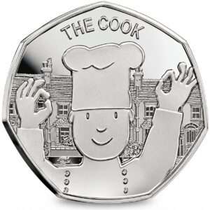 2021 Guernsey 'Mr Benn - The Cook' 50p BU Coin in Capsule