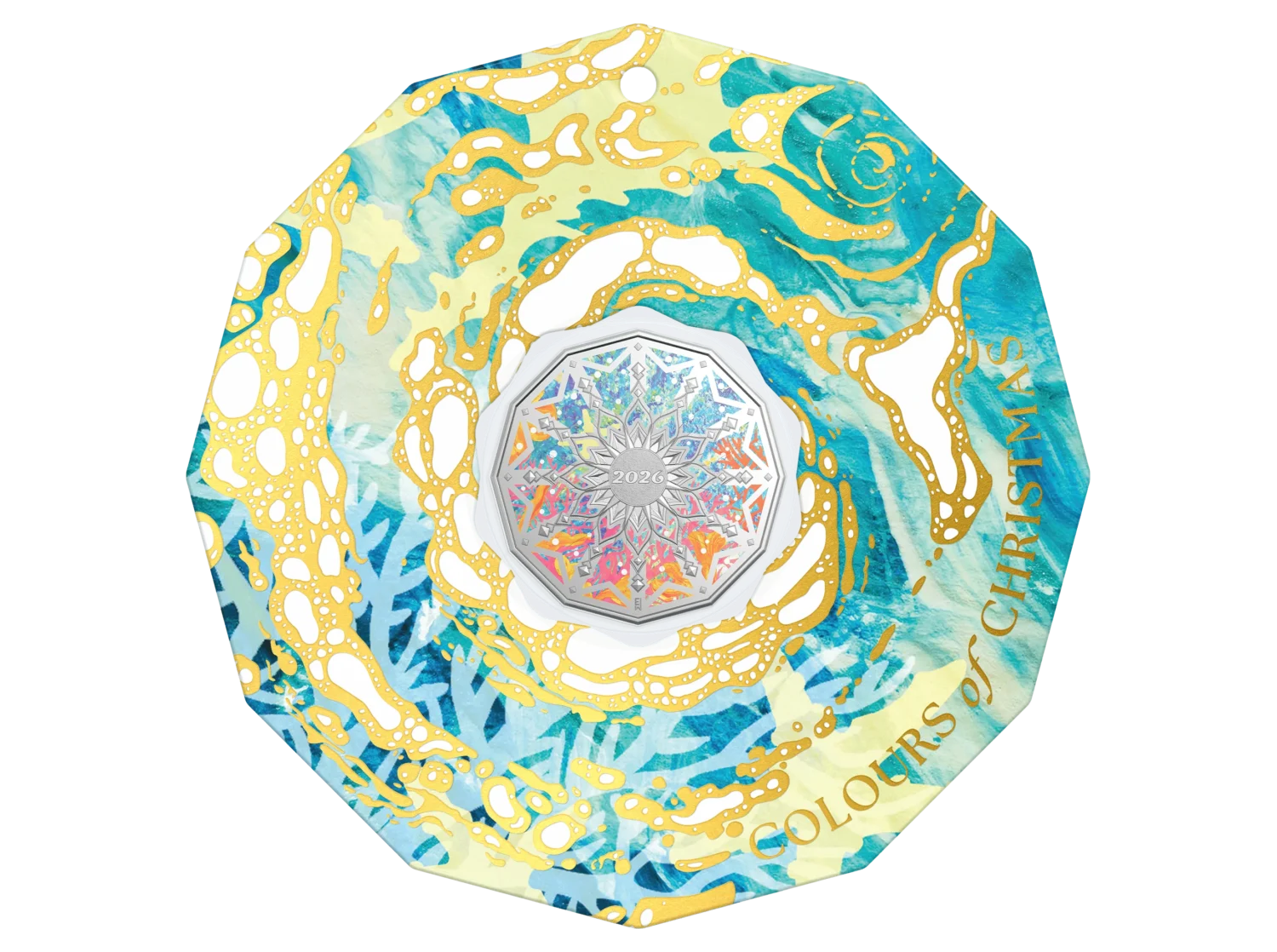 2026 Australia Christmas Coral Reefs BU 50c - Image 8