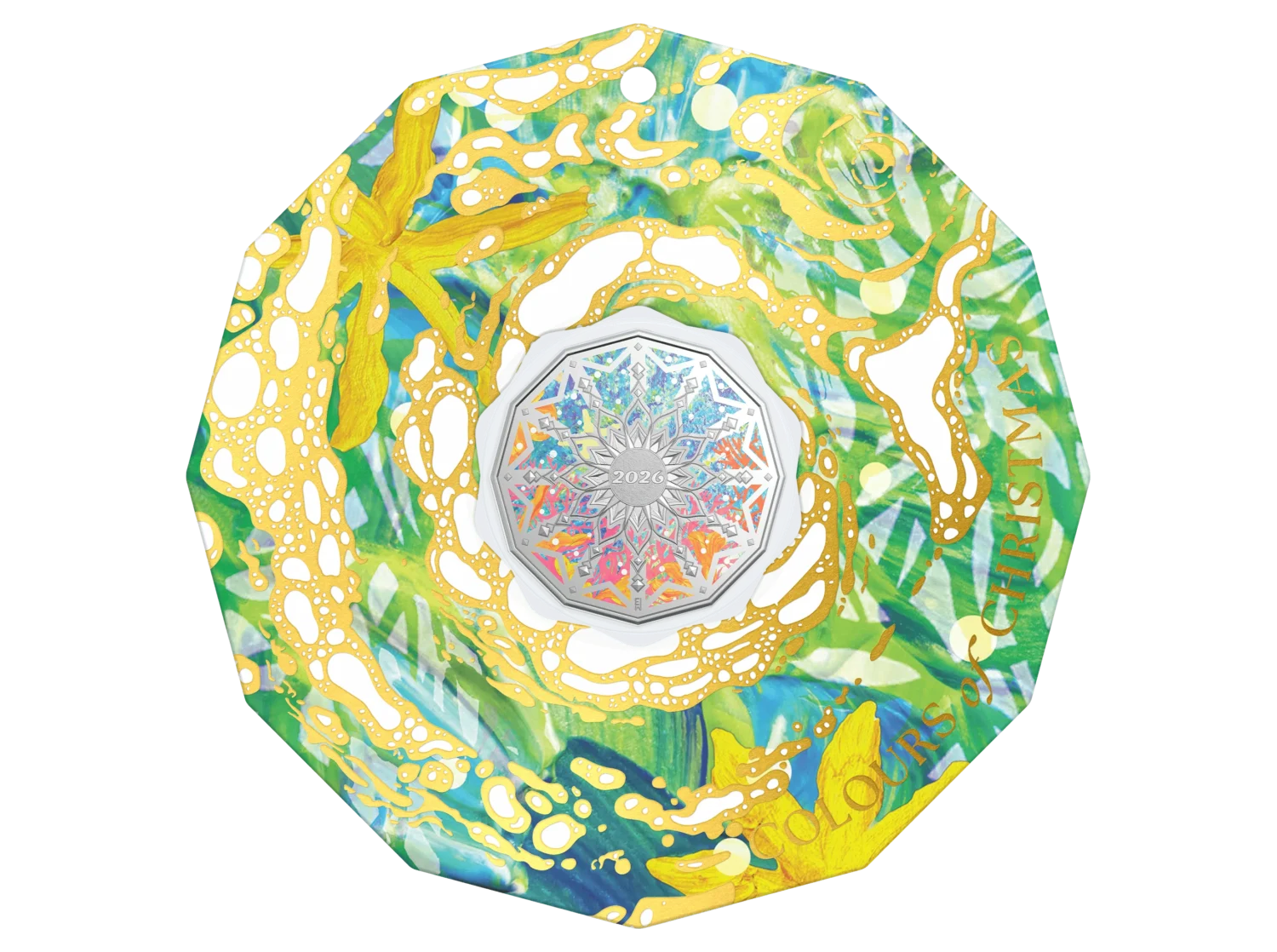 2026 Australia Christmas Coral Reefs BU 50c - Image 7