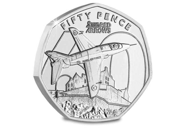 2024 Jersey Red Arrows 50p BU 5-Coin Set - Image 5