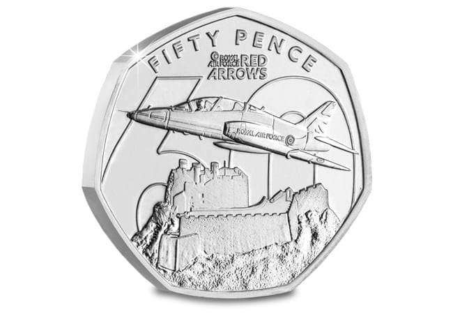 2024 Jersey Red Arrows 50p BU 5-Coin Set - Image 7