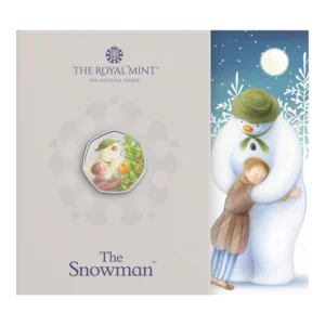 2026 The Snowman 50p Coloured BU <br><i>Dispatched Late October</i>