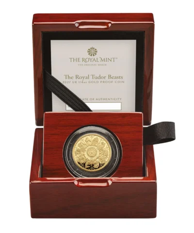 2027 Royal Tudor Beasts Completer 1/4 Oz Gold Proof Dispatched Early October