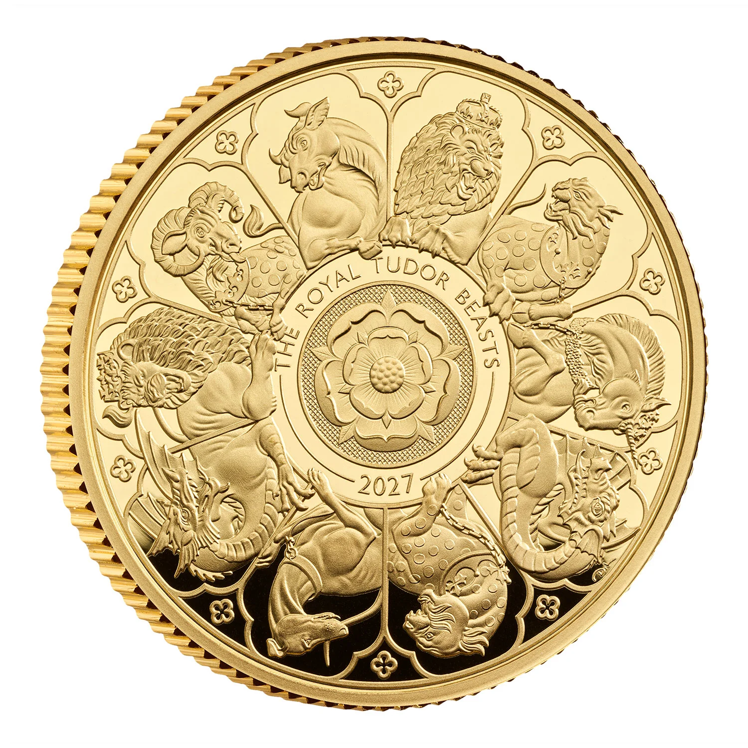 2027 Royal Tudor Beasts Completer 1/4 Oz Gold Proof <br><i>Dispatched Early October</i>